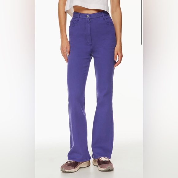 NWT Aritzia (Wilfred Free) HighRise TwoStep Pant - Available in Black and Cream - Picture 5 of 10